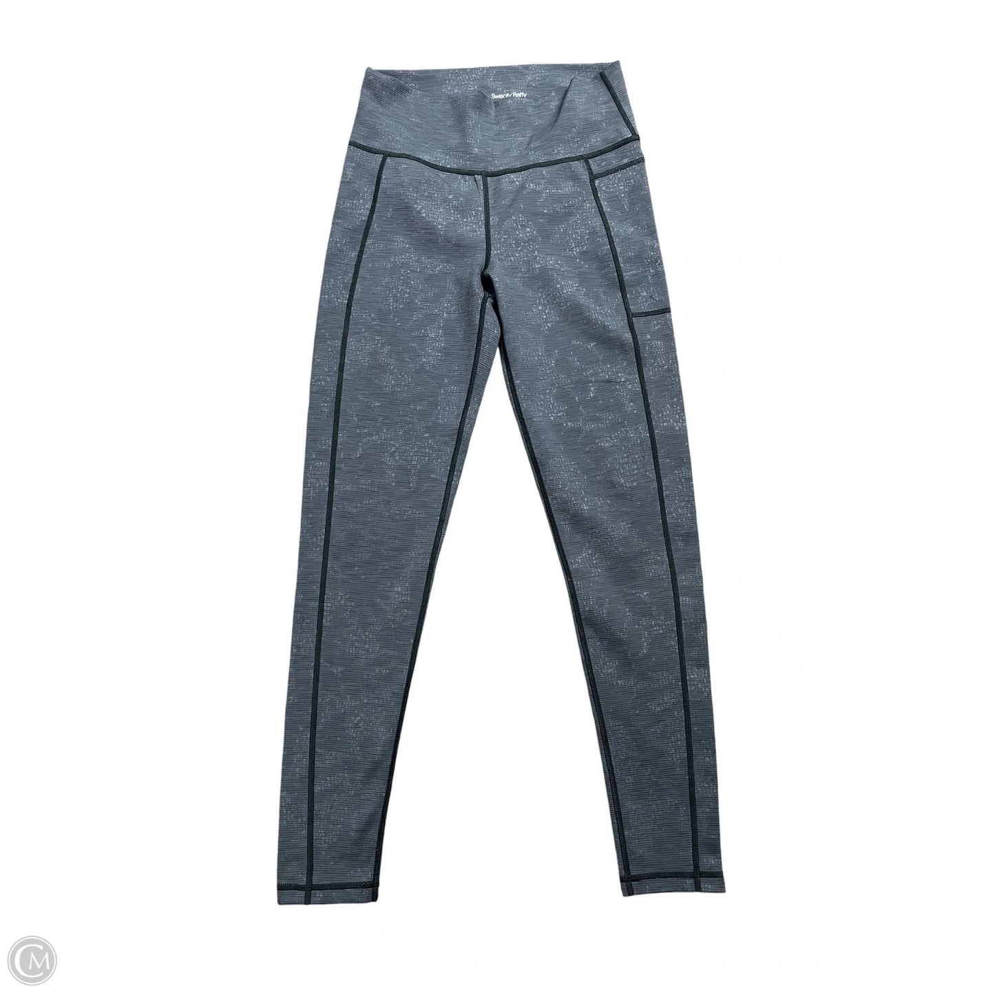 Athletic Leggings By Sweaty Betty In Grey, Size: M