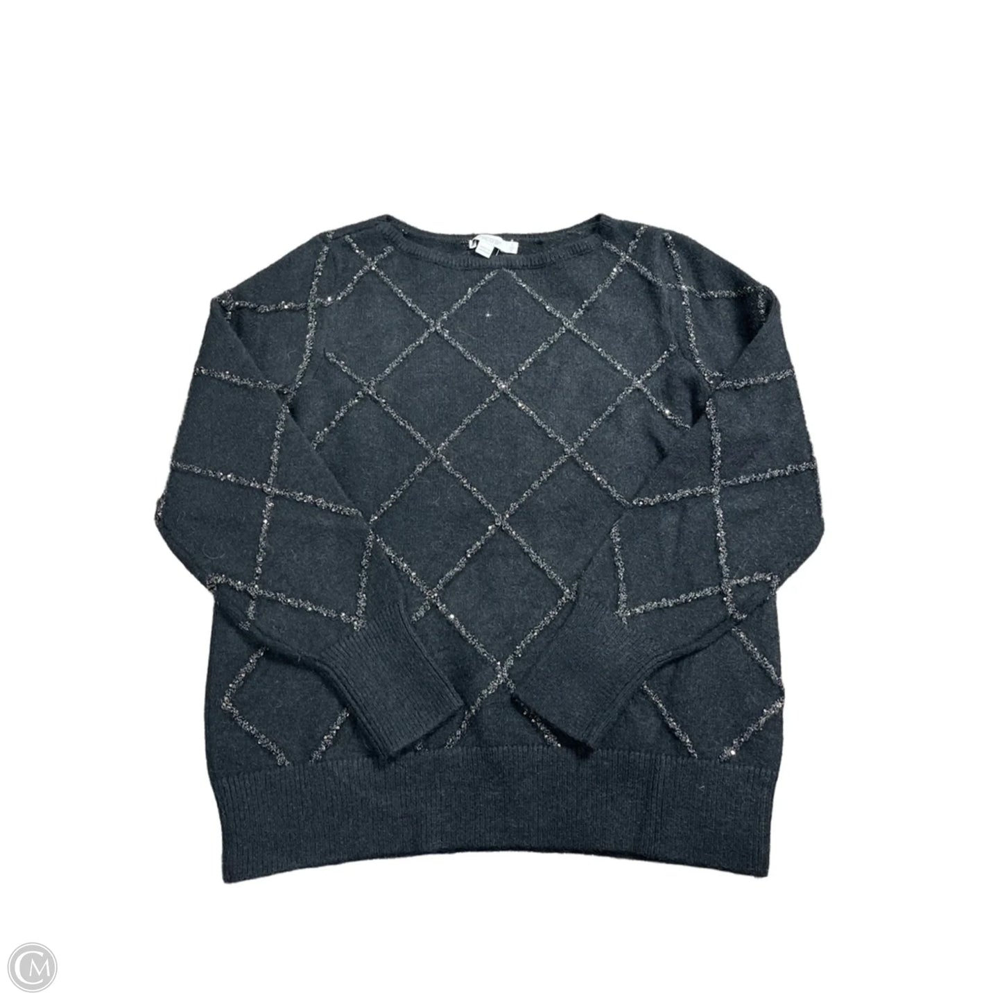Sweater By Chicos In Black, Size: M