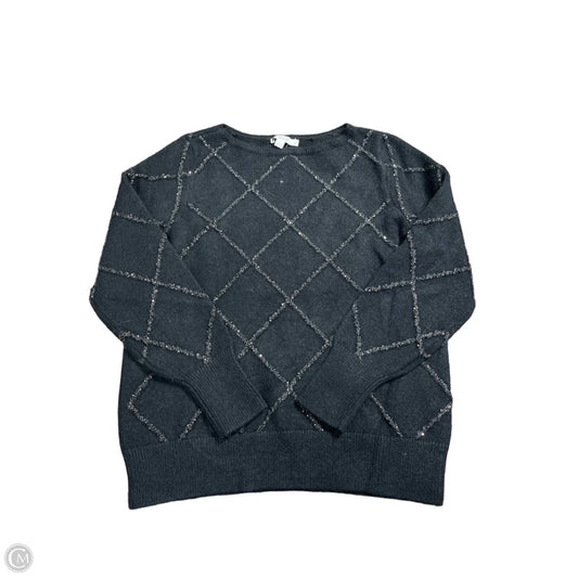 Sweater By Chicos In Black, Size: M