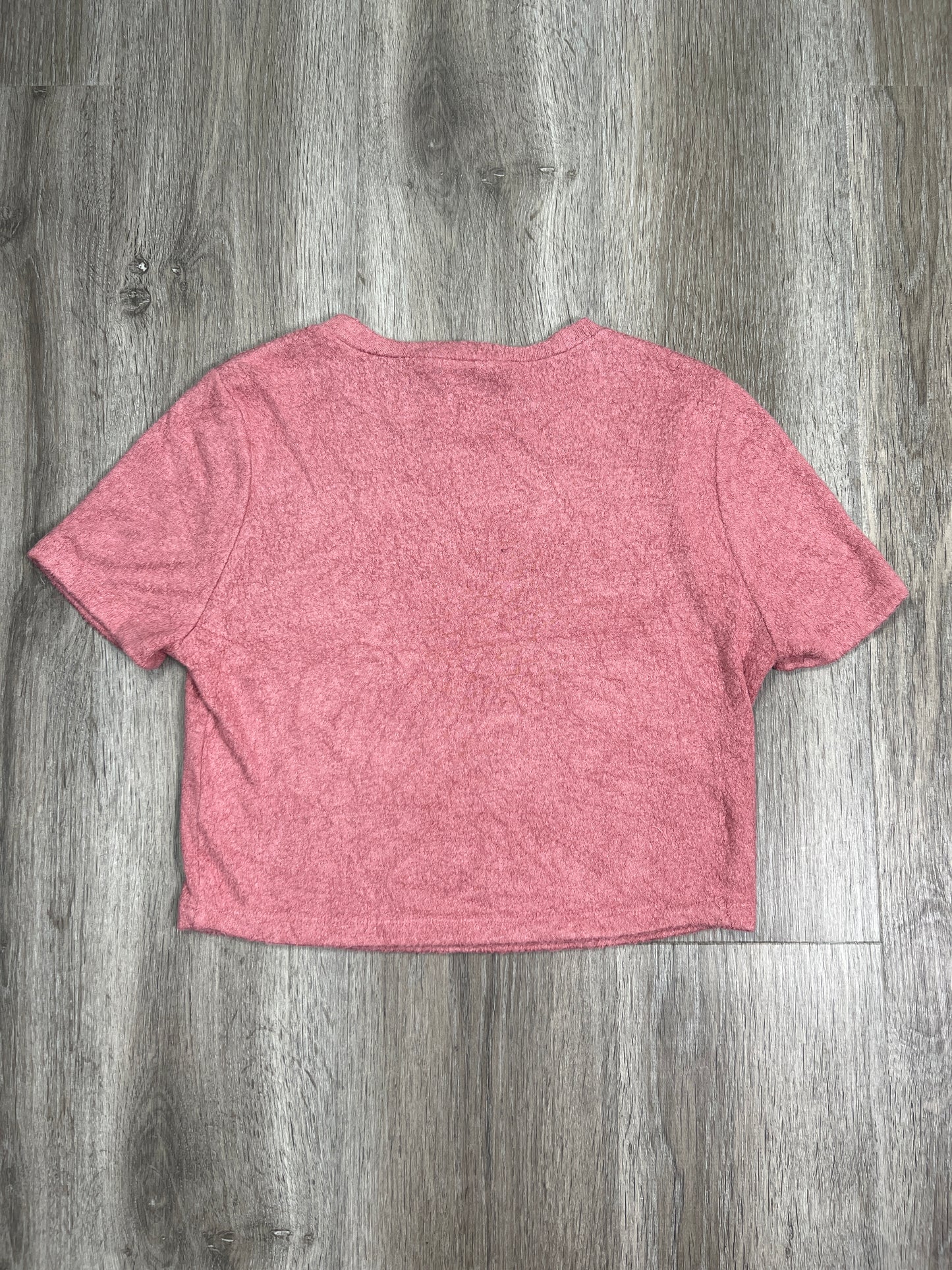 Pink Top Short Sleeve Double Zero, Size M