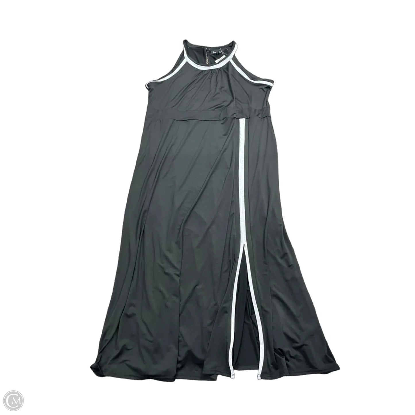 Dress Party Long By Clothes Mentor In Black, Size: 3x
