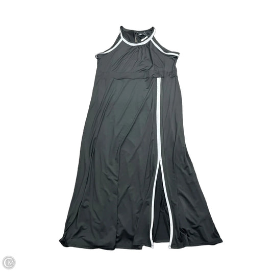 Dress Party Long By Clothes Mentor In Black, Size: 3x