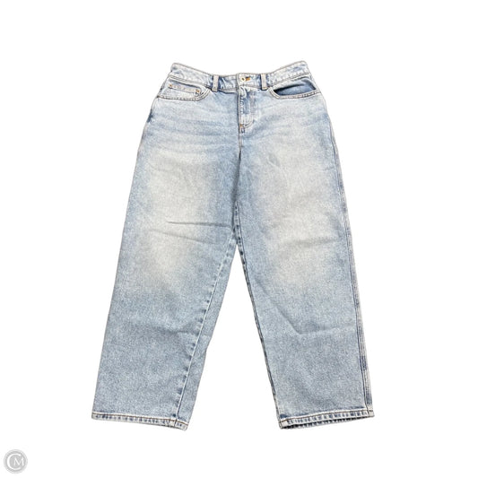 Jeans Straight By Talbots In Blue Denim, Size: 6