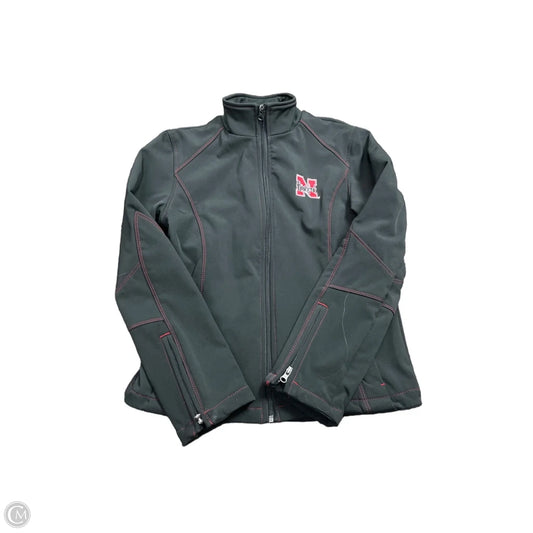 Athletic Jacket By G Iii In Black, Size: S