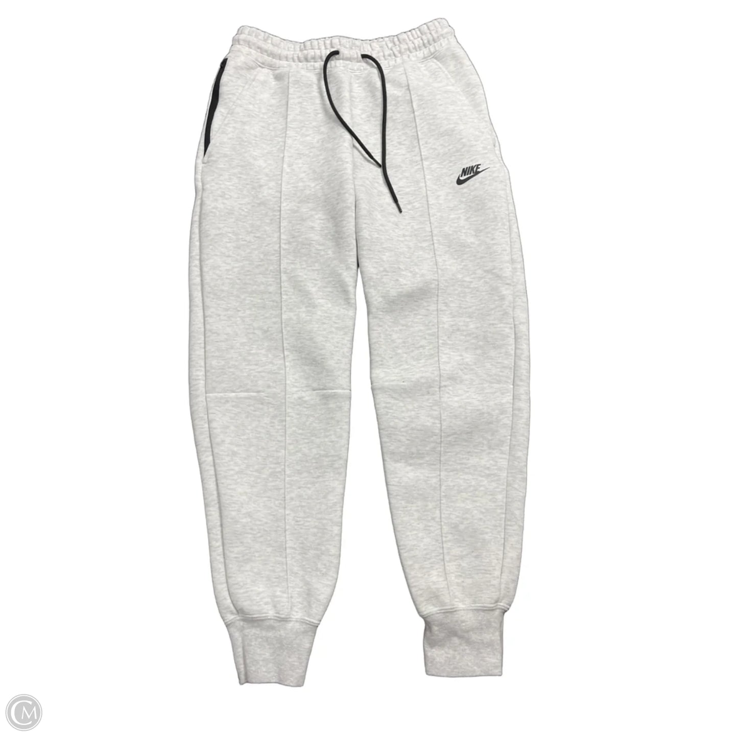 Athletic Pants By Nike Apparel In Grey, Size: S