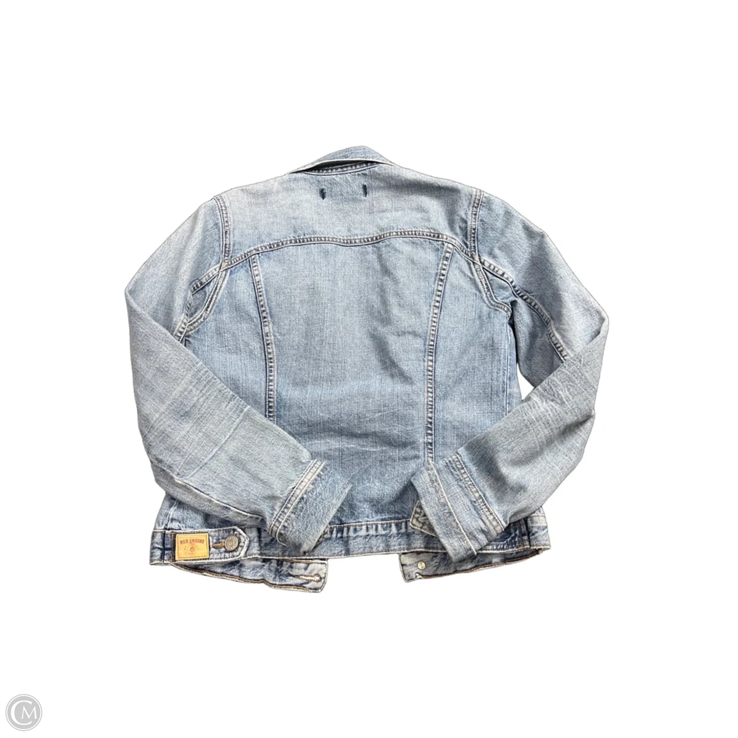 Jacket Denim By Red Engine In Blue Denim, Size: S