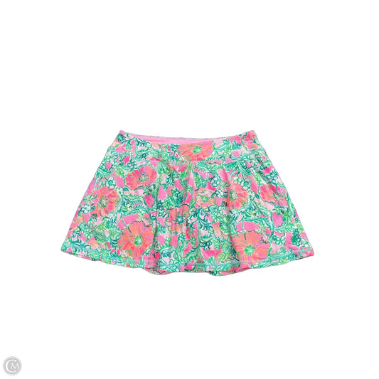 Athletic Skort By Lilly Pulitzer In Floral Print, Size: M