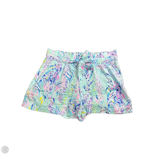 Shorts Designer By Lilly Pulitzer In Blue, Size: L