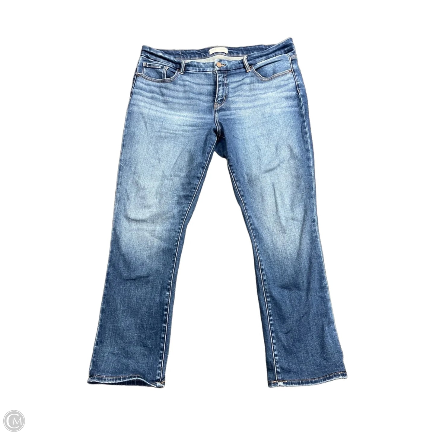 Jeans Straight By Bke In Blue Denim, Size: 22