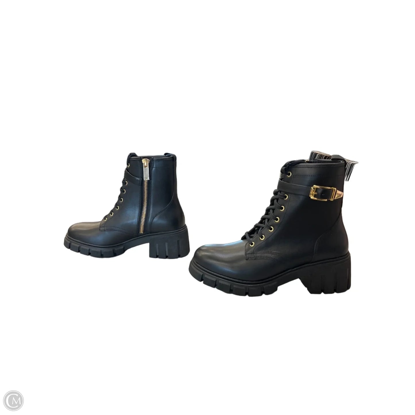 Boots Leather By Cma In Black, Size: 10.5