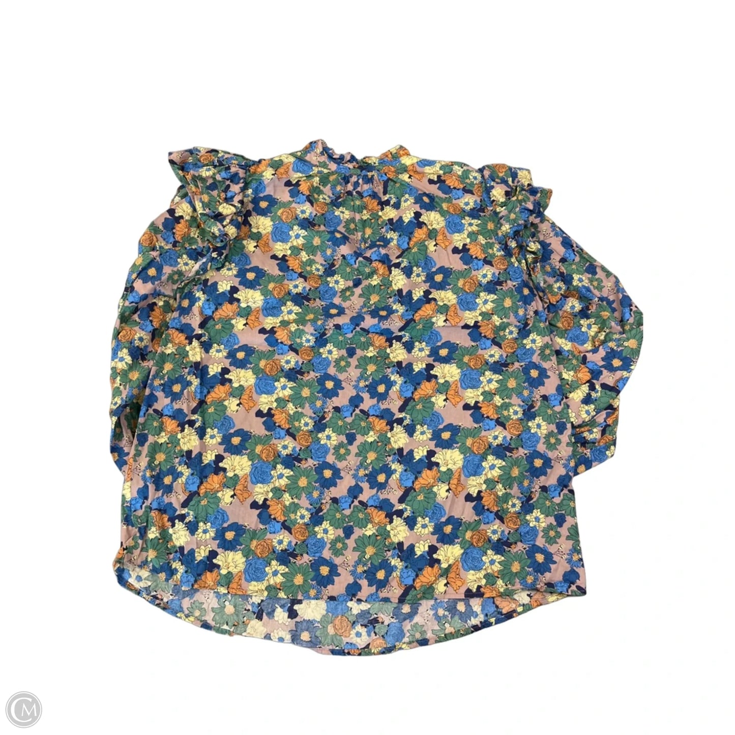 Blouse Sleeveless By Jodifl In Floral Print, Size: L