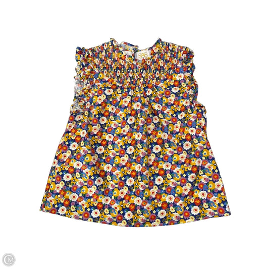 Blouse Sleeveless By Cmc In Floral Print, Size: L