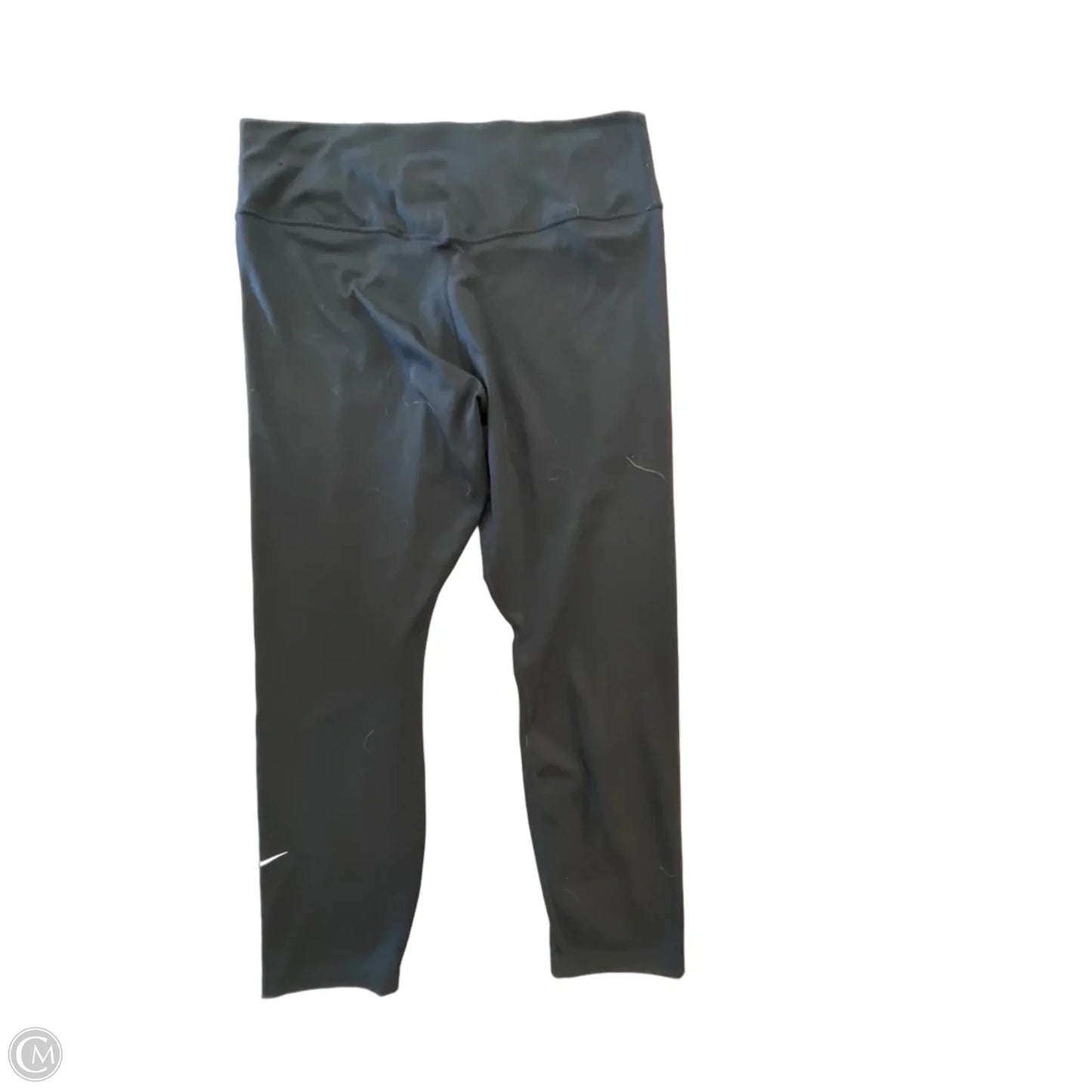 Athletic Leggings Capris By Nike Apparel In Black, Size: L