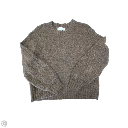 Sweater By Cloth & Stone In Brown, Size: S