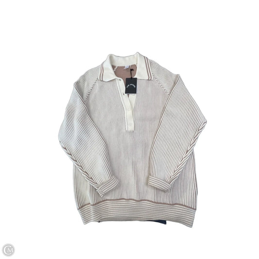 Sweater By The Upside In Tan, Size: Xs