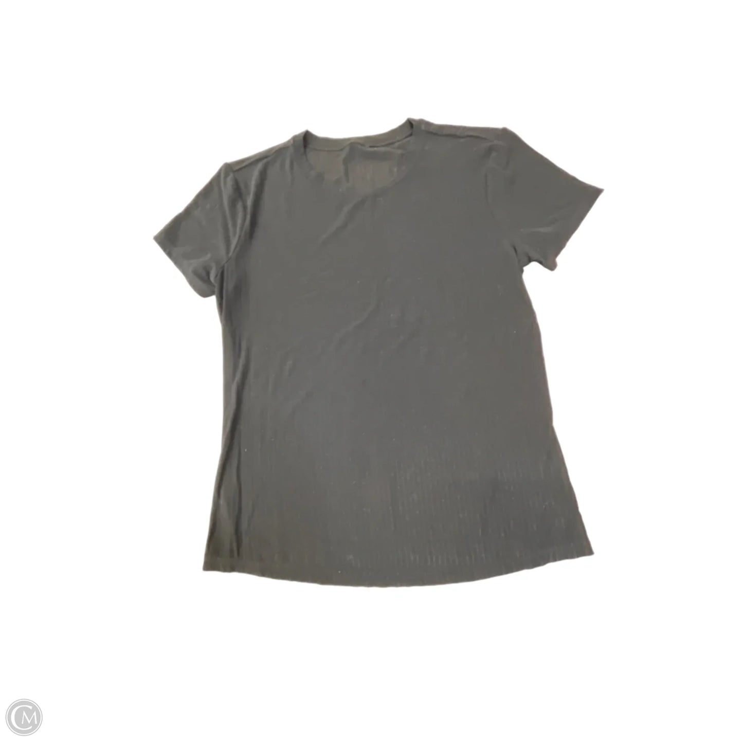Athletic Top Short Sleeve By Alo In Black, Size: S