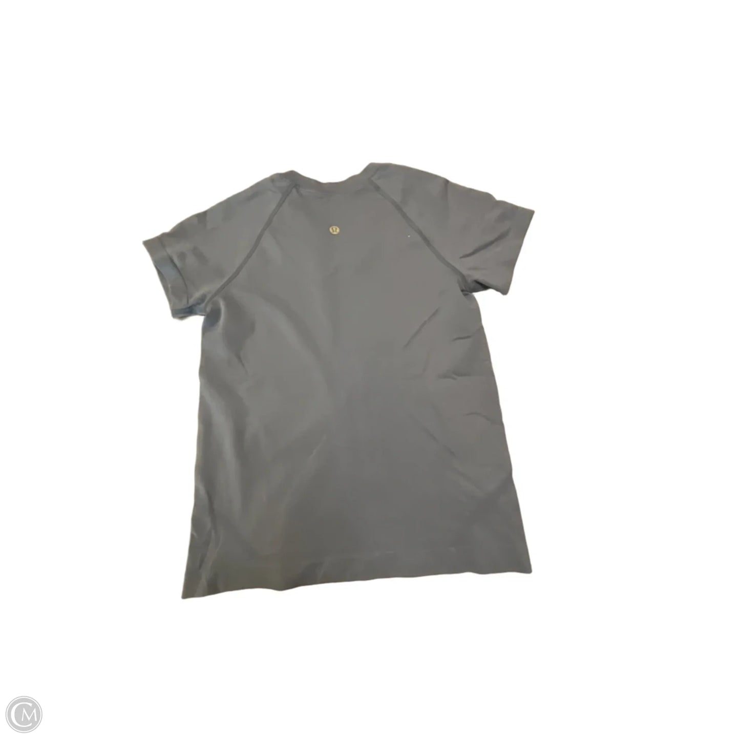 Athletic Top Short Sleeve By Lululemon In Blue, Size: S