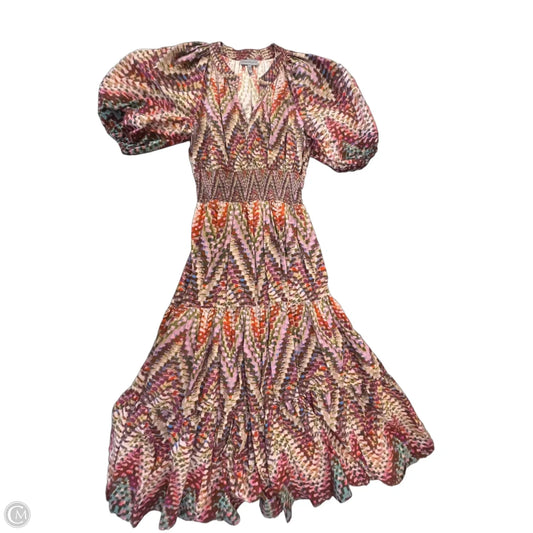 Dress Casual Maxi By Conditions Apply In Multi-colored, Size: Xs
