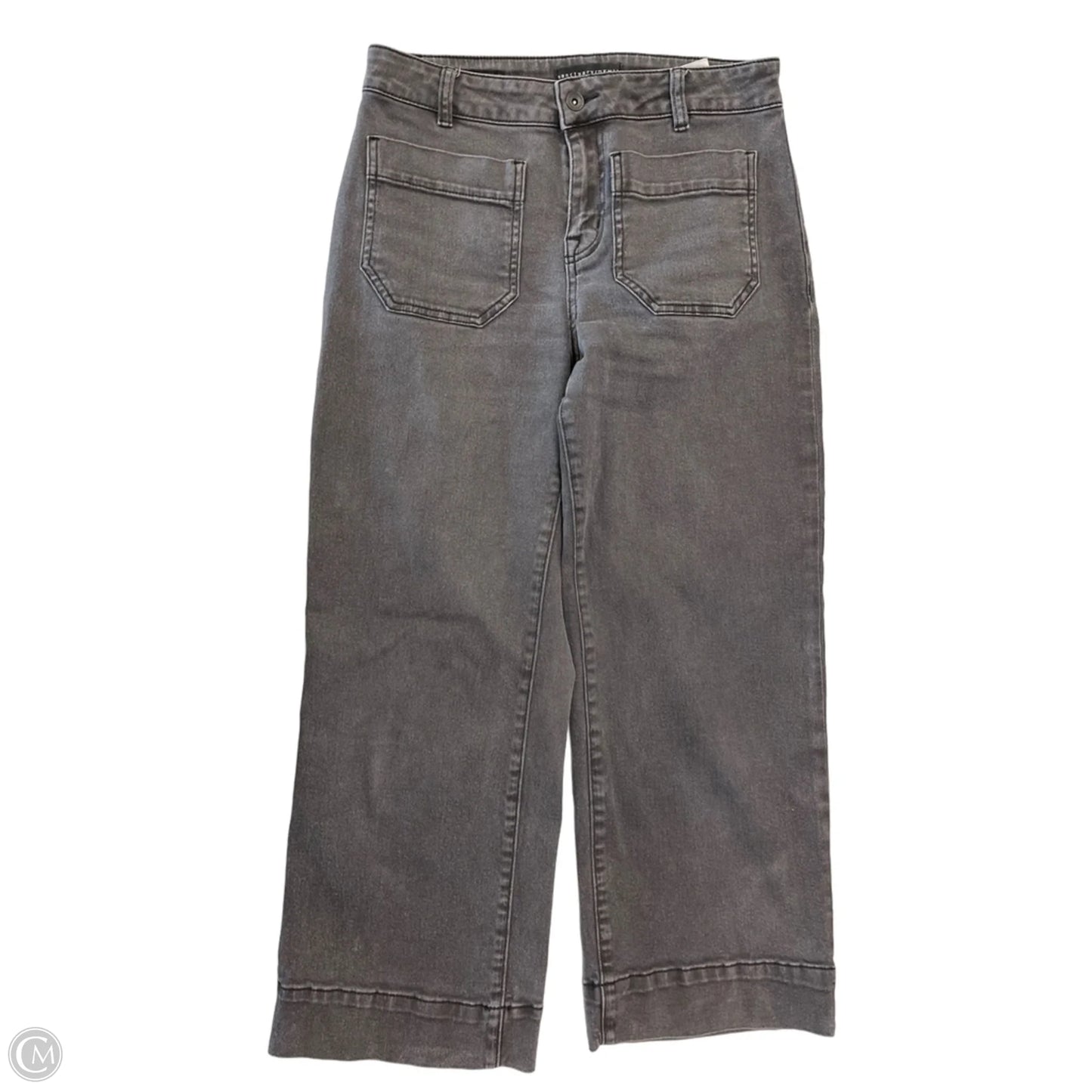 Jeans Wide Leg By Sanctuary In Grey Denim, Size: 2
