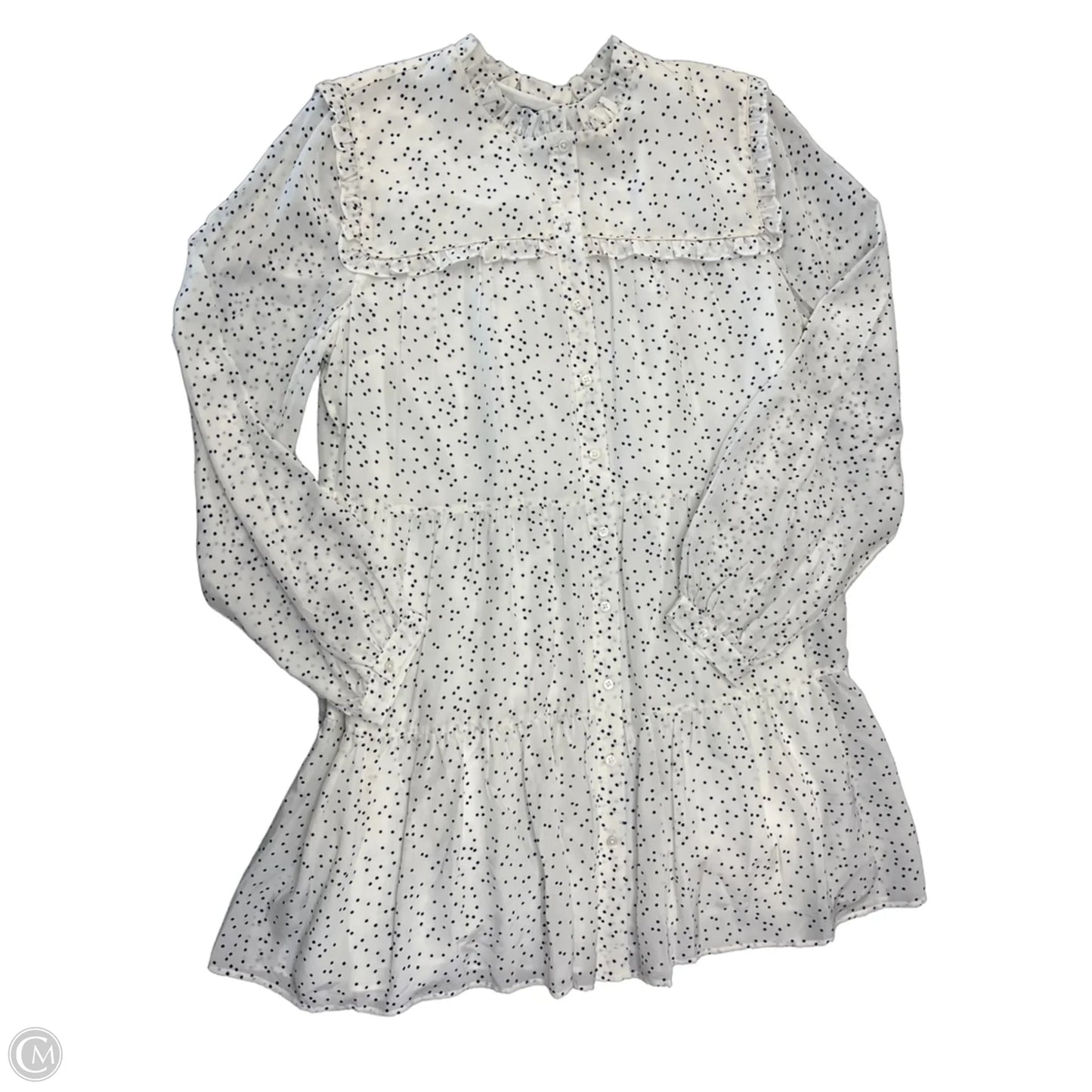Dress Casual Short By Vineyard Vines In White, Size: L
