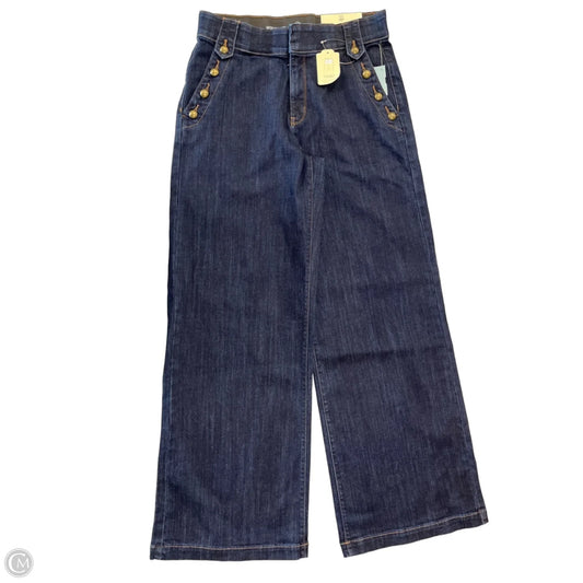 Jeans Wide Leg By St Johns Bay In Blue Denim, Size: 6