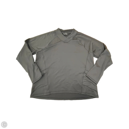 Athletic Top Long Sleeve Crewneck By Athleta In Black, Size: Xl