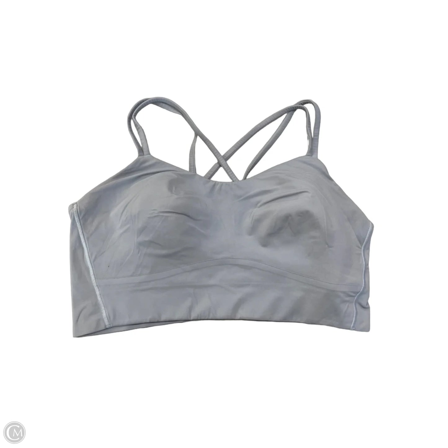 Athletic Bra By Lululemon In Grey, Size: Xl