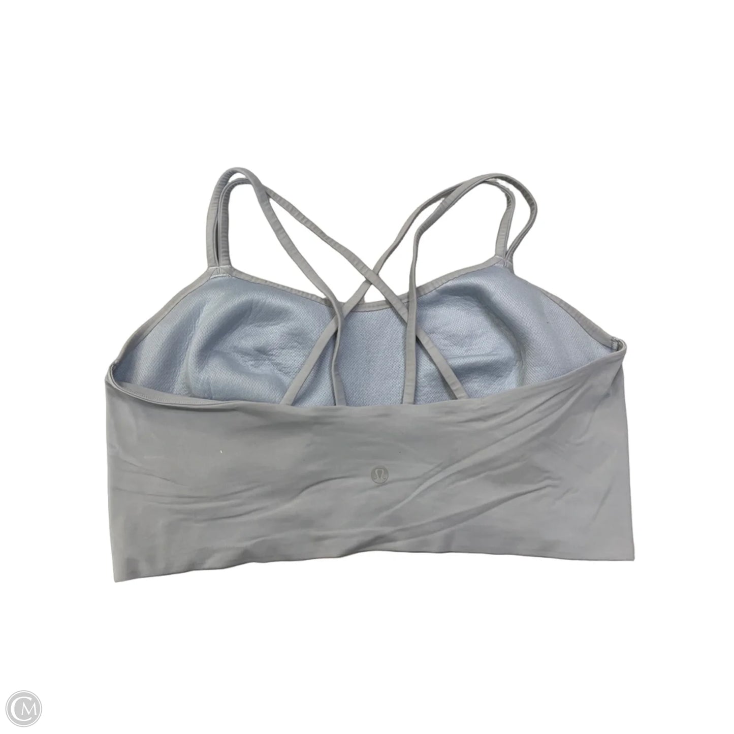 Athletic Bra By Lululemon In Grey, Size: Xl
