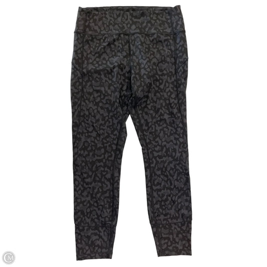 Athletic Leggings By Lululemon In Black, Size: M