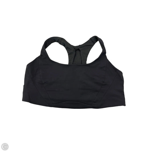 Athletic Bra By Lululemon In Black, Size: Xl