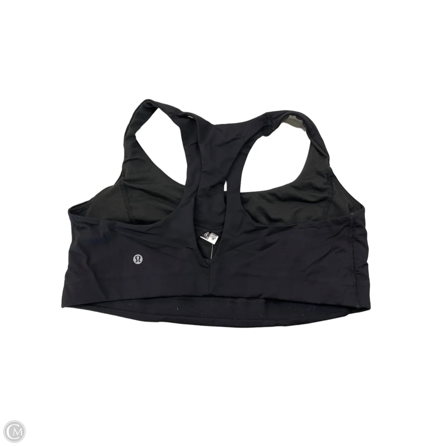 Athletic Bra By Lululemon In Black, Size: Xl