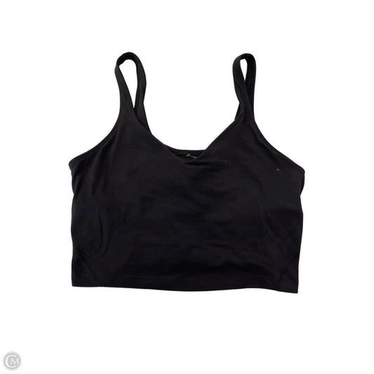 Athletic Bra By Lululemon In Black, Size: M