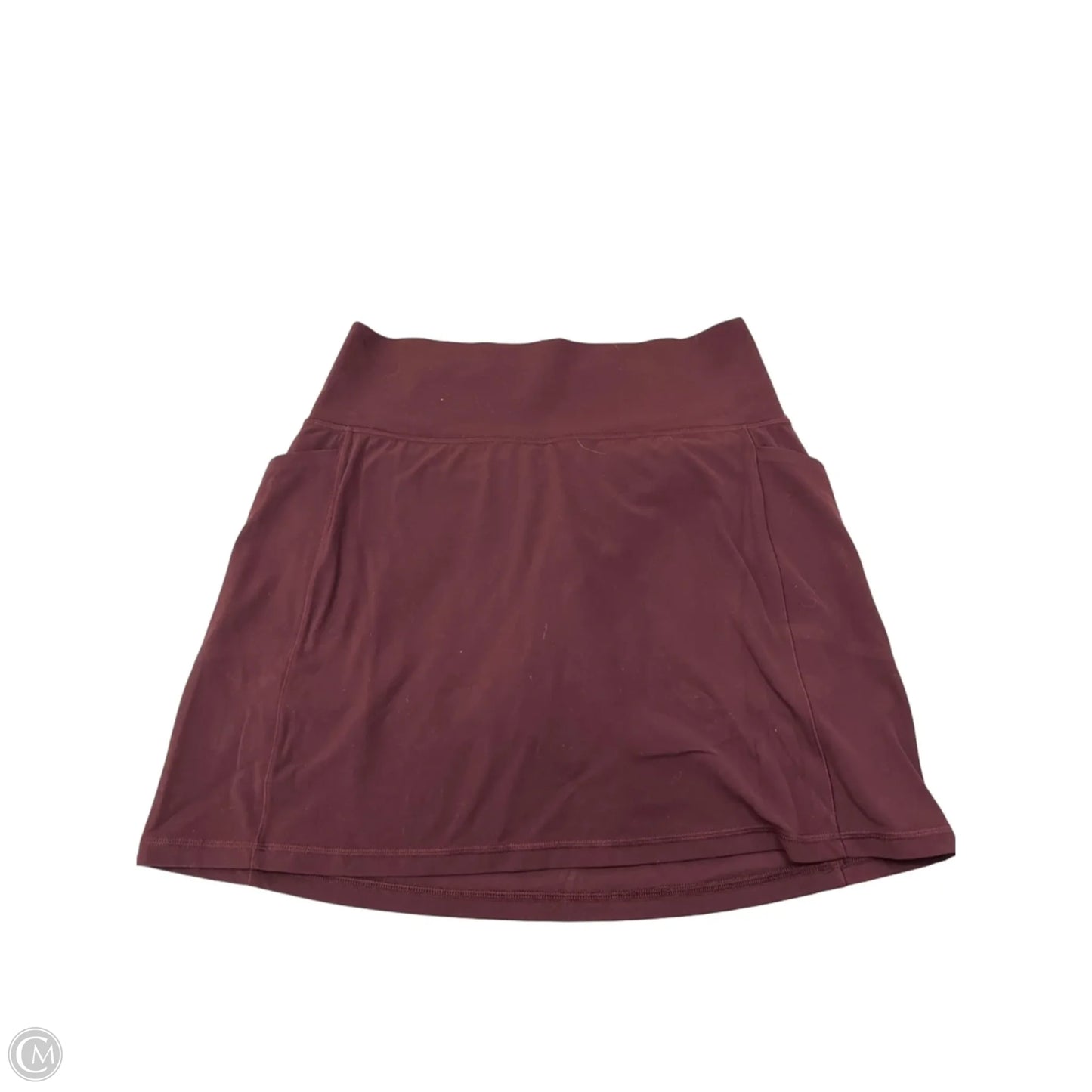 Athletic Skort By Athleta In Maroon, Size: M