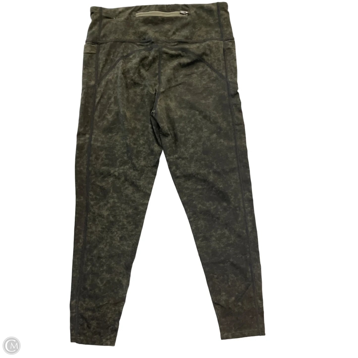 Athletic Leggings By Clothes Mentor In Green, Size: Xl