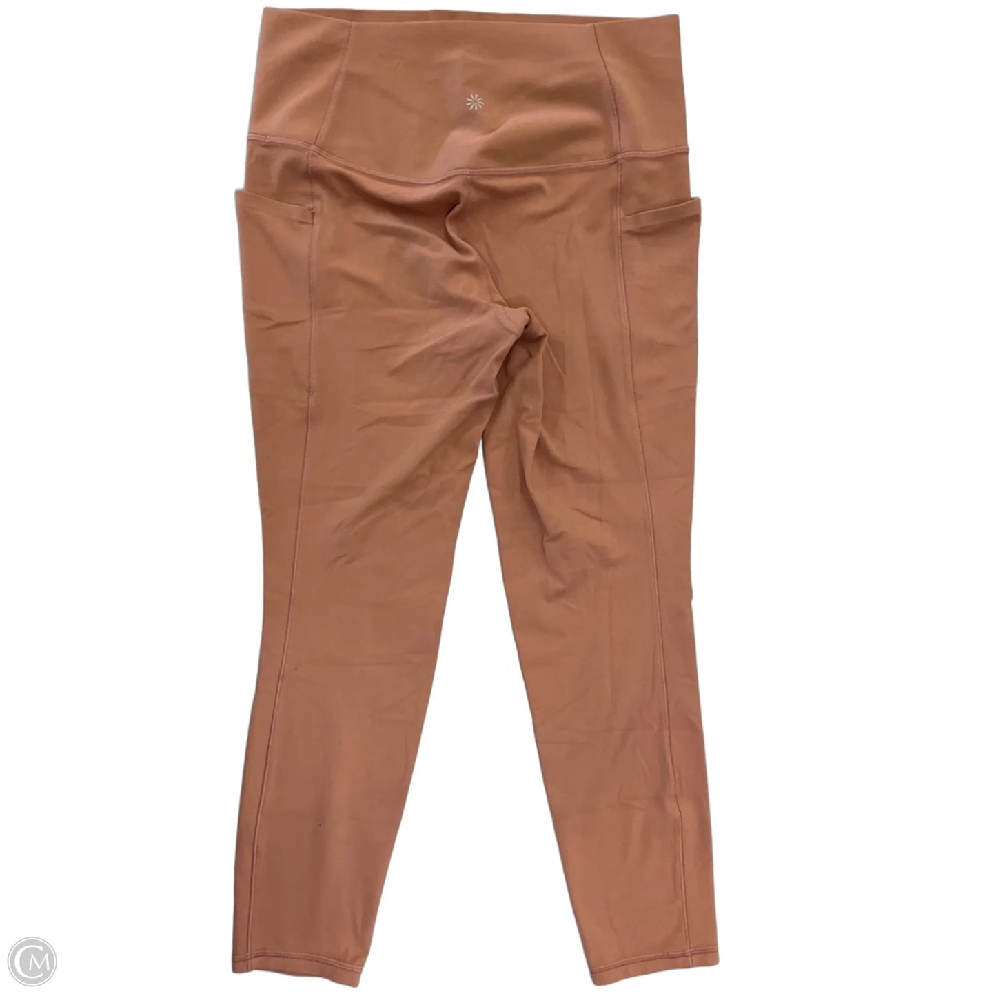 Athletic Leggings By Athleta In Pink, Size: M