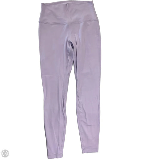 Athletic Leggings By Lululemon In Purple, Size: M