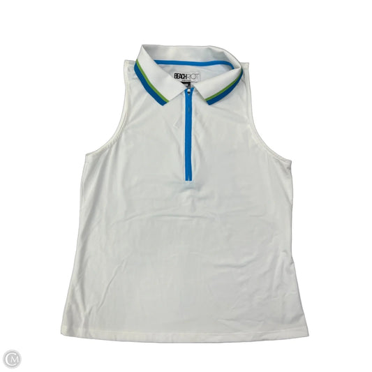 Athletic Tank Top By Beach Riot In White, Size: M