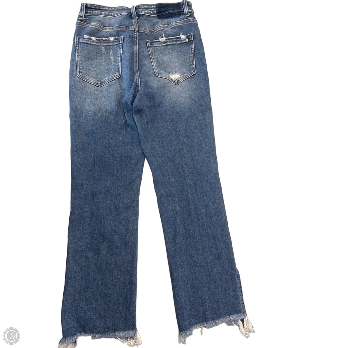 Jeans Boot Cut By Micas In Blue Denim, Size: 8