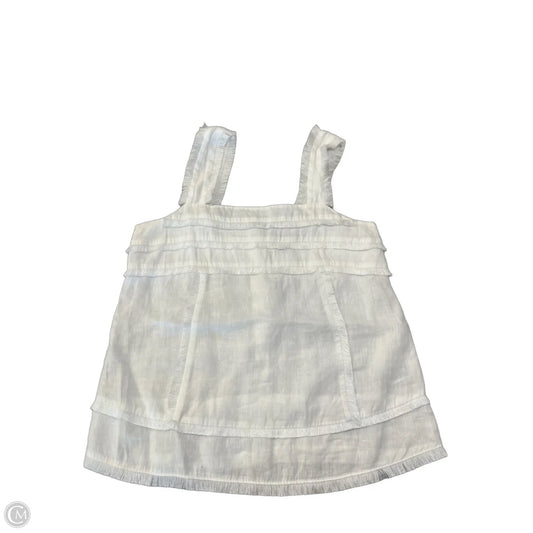 Blouse Sleeveless By J. Crew In White, Size: Xxs