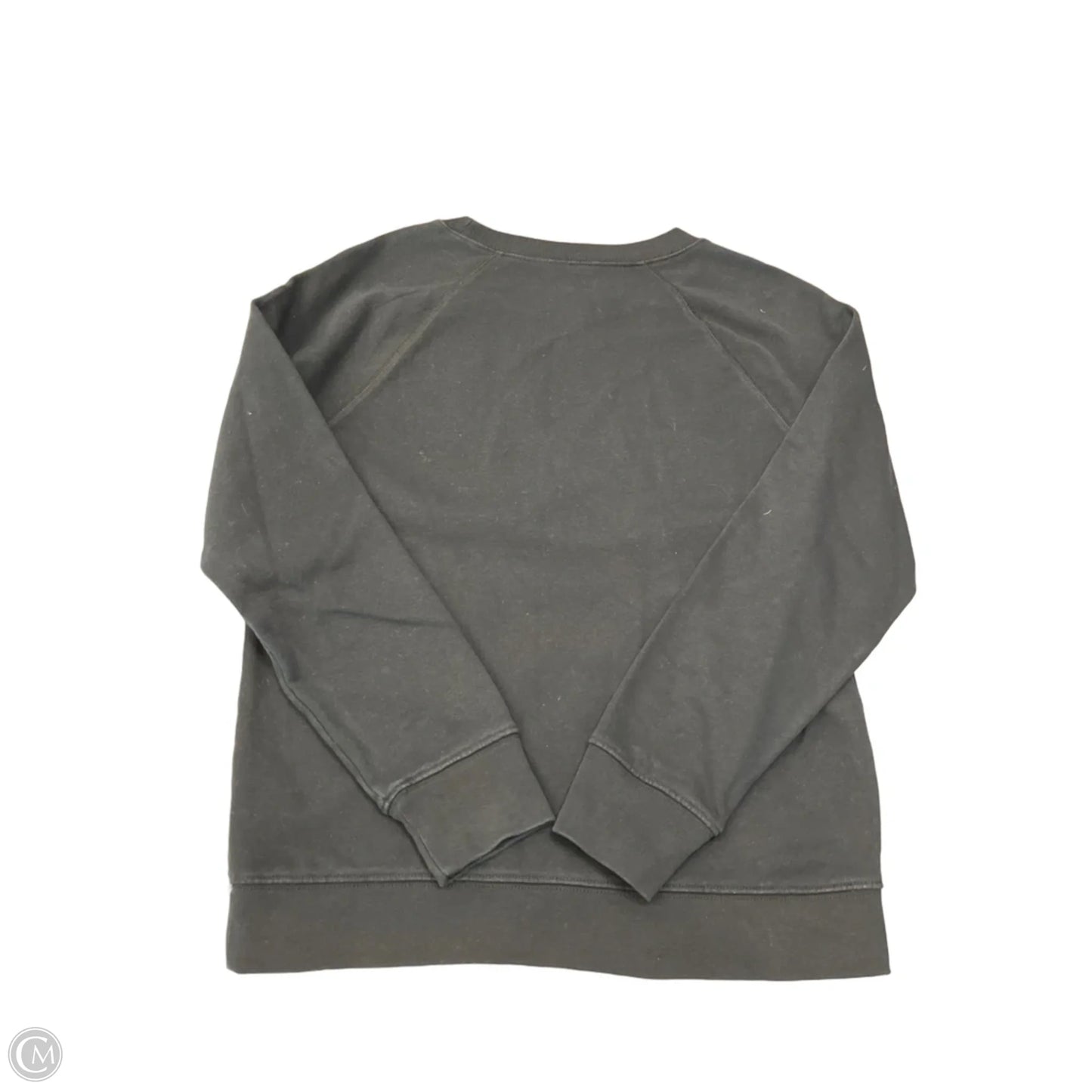Sweatshirt Crewneck By J. Crew In Black, Size: Xs