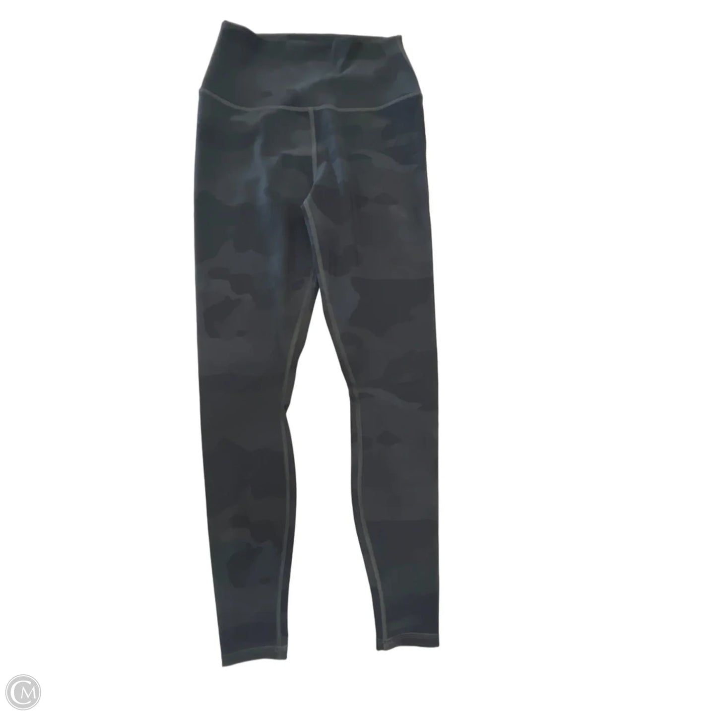 Athletic Leggings By Alo In Grey, Size: S