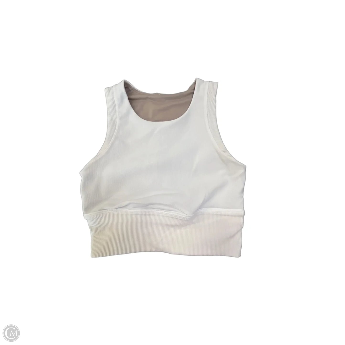 Athletic Bra By Lululemon In White, Size: S
