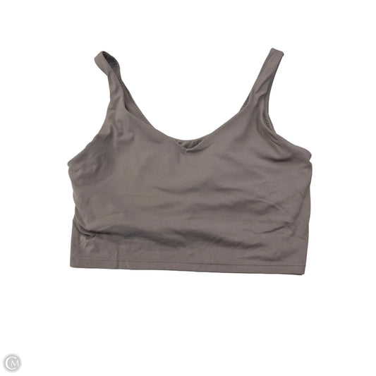 Athletic Bra By Offline In Grey, Size: Xl