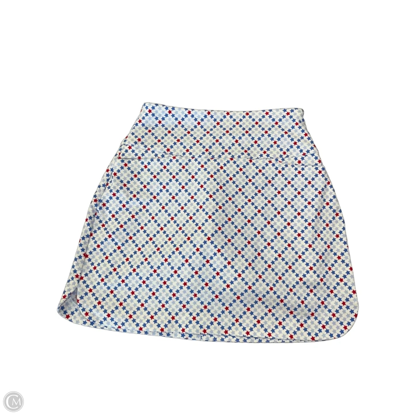 Athletic Skort By Lady Hagen In Blue Red & White, Size: Xs