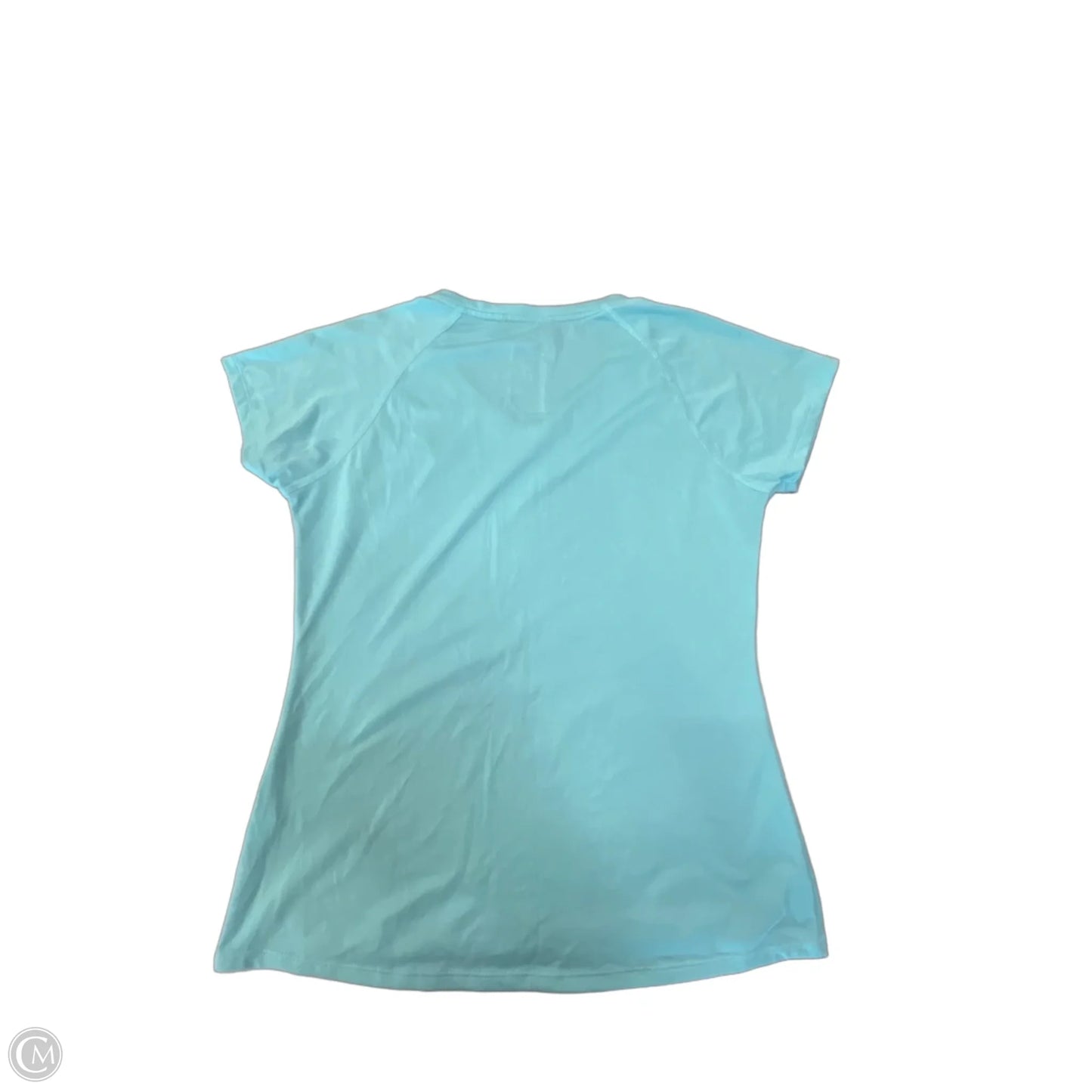 Athletic Top Short Sleeve By The North Face In Blue, Size: M