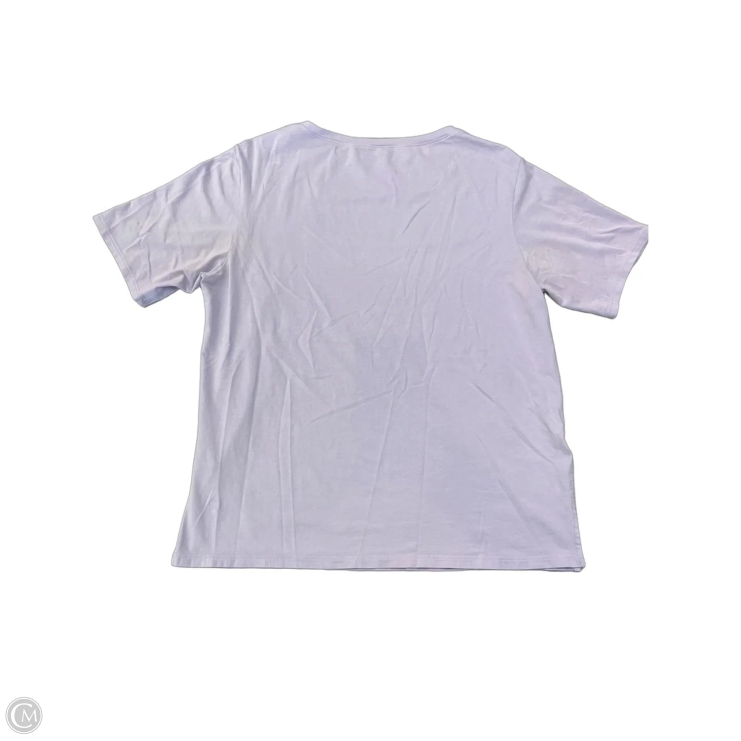 Athletic Top Short Sleeve By Lululemon In Purple, Size: S