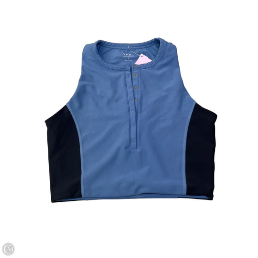 Athletic Tank Top By Ypb In Blue, Size: L