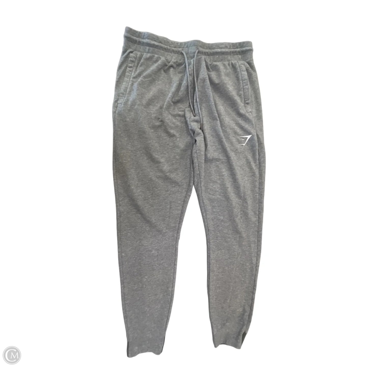 Athletic Pants By Gym Shark In Grey, Size: L