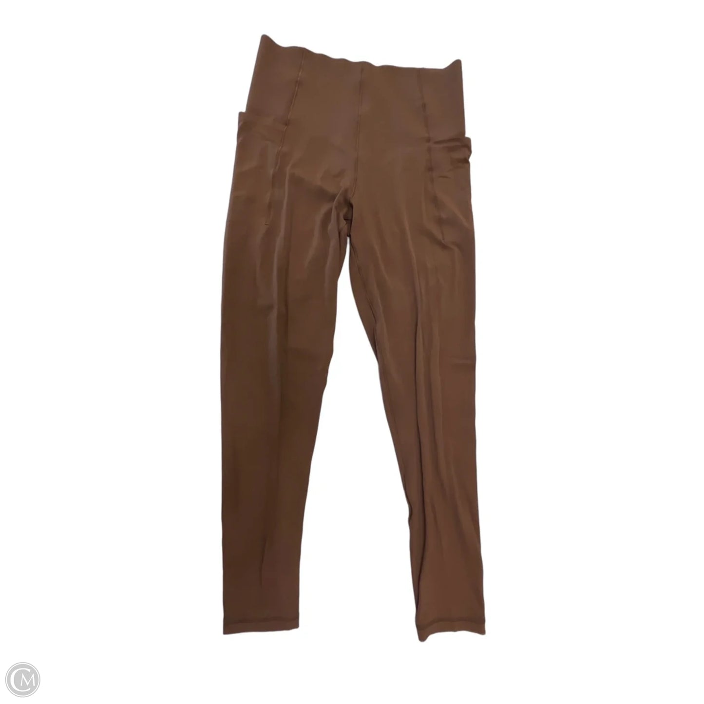 Athletic Leggings By Offline In Brown, Size: M