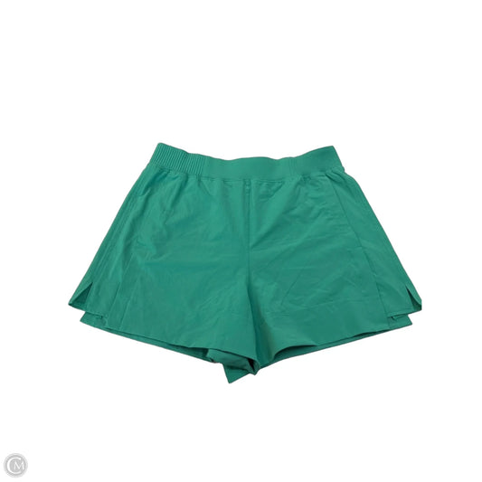Athletic Shorts By Lululemon In Green, Size: L